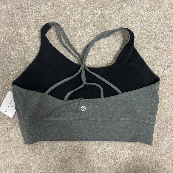 Core 10 Sports Bra – Dark Grey | Size Large | NWT - Picture 5 of 5